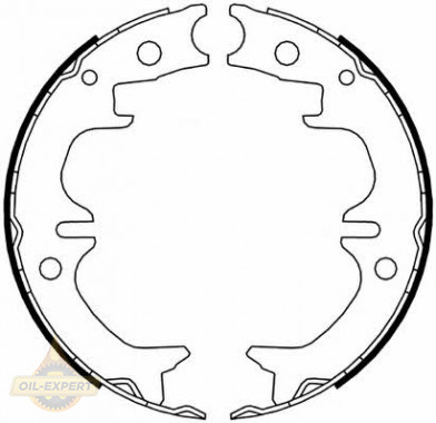 Ferodo Колодки тормозные барабанные FERODO FSB4069 - Картинка 1