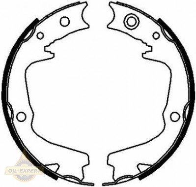 Ferodo Колодки тормозные барабанные FERODO FSB4112 - Картинка 1