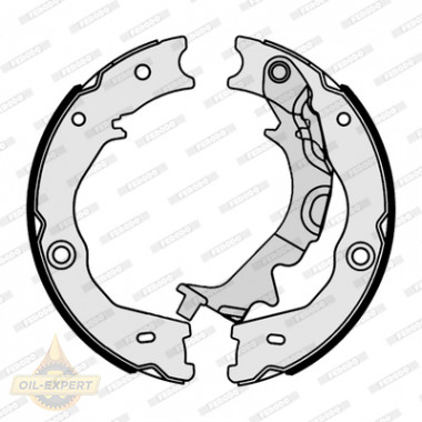 Ferodo Колодки тормозные барабанные FERODO FSB4170 - Картинка 1