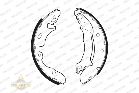 Ferodo Колодки тормозные барабанные FERODO FSB537 - Картинка 2