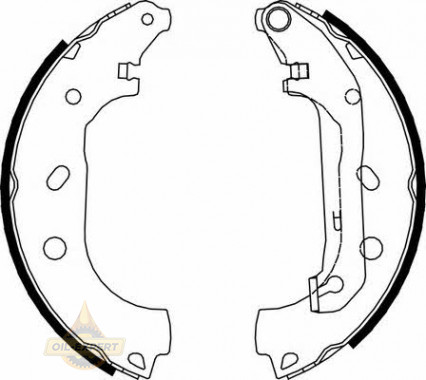 Ferodo Колодки тормозные барабанные FERODO FSB648 - Картинка 1