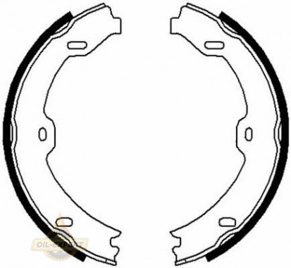 Ferodo Колодки тормозные барабанные FERODO FSB669 - Картинка 1