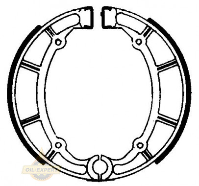 Ferodo Колодки барабанные мото FERODO FSB765 - Картинка 2