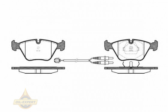 Remsa Колодки гальмівні дискові REMSA 0270.22 - Заображення 1