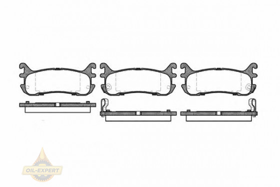 Remsa Колодки тормозные дисковые REMSA 0479.02 - Картинка 1
