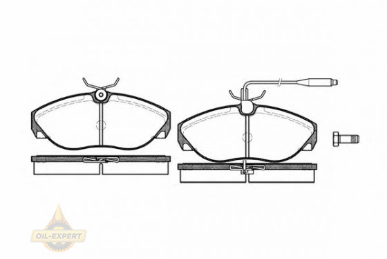 Remsa Колодки тормозные дисковые REMSA 0486.02 - Картинка 1