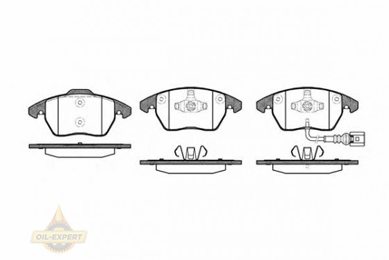Remsa Колодки тормозные дисковые REMSA 1030.01 - Картинка 2