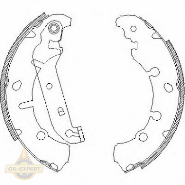 Remsa Колодки тормозные барабанные REMSA 4137.00 - Картинка 1