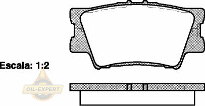 Remsa Колодки тормозные дисковые REMSA 1231.00 - Картинка 1