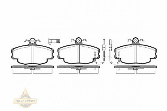 Remsa Колодки тормозные дисковые REMSA 0141.02 - Картинка 1