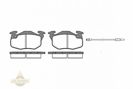 Remsa Колодки тормозные дисковые REMSA 0192.12 - Картинка 1