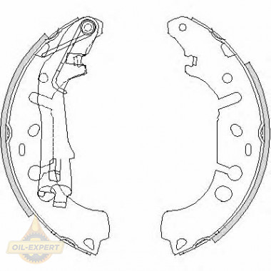 Remsa Колодки тормозные барабанные REMSA 4192.00 - Картинка 1