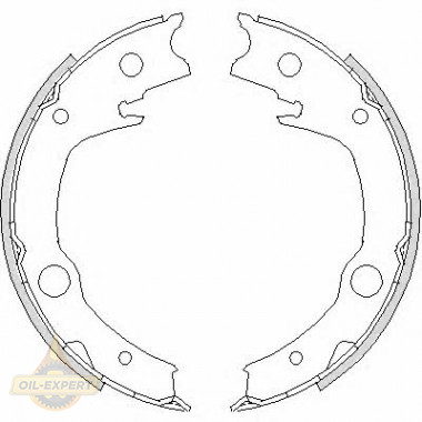 Remsa Колодки тормозные барабанные REMSA 4729.00 - Картинка 1