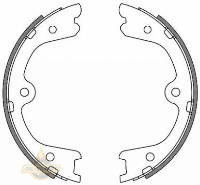 Remsa Колодки тормозные барабанные REMSA 4264.00 - Картинка 1