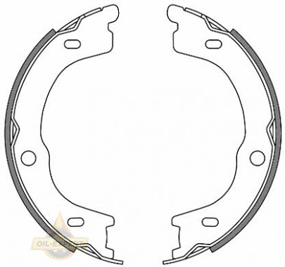 Remsa Колодки тормозные барабанные REMSA 4672.00 - Картинка 1