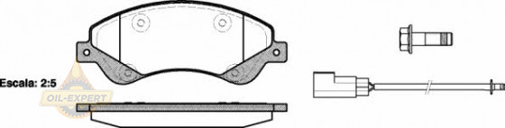 Remsa Колодки тормозные дисковые REMSA 1251.02 - Картинка 1