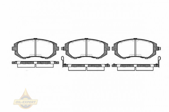 Remsa Колодки тормозные дисковые REMSA 0951.02 - Картинка 1