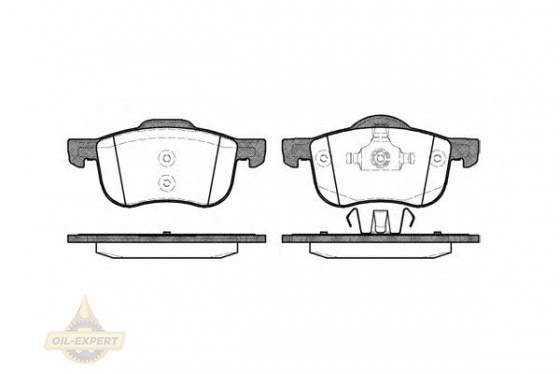Remsa Колодки тормозные дисковые REMSA 0713.00 - Картинка 1