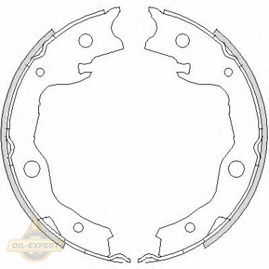 Remsa Колодки тормозные барабанные REMSA 4752.00 - Картинка 1
