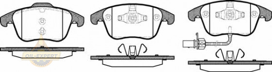 Remsa Колодки дискові гальмові REMSA 1219.11 - Заображення 1