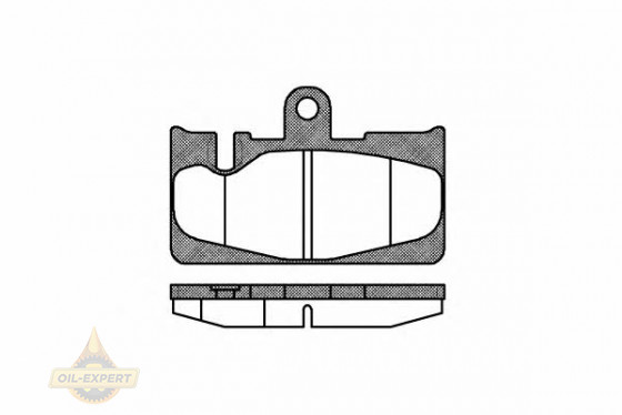Remsa Колодки тормозные дисковые REMSA 0889.00 - Картинка 1