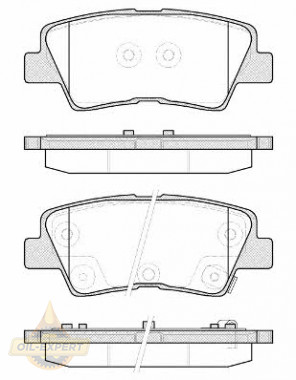 Remsa Колодки тормозные дисковые REMSA 1362.52 - Картинка 1