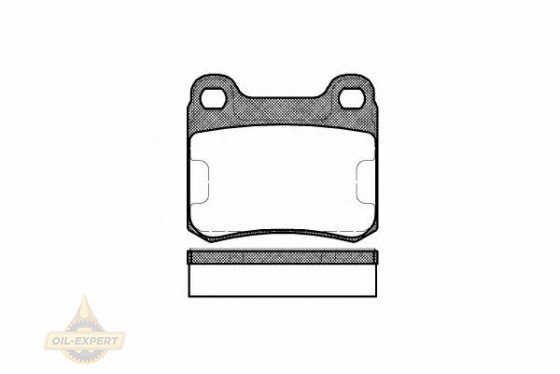 Remsa Колодки тормозные дисковые REMSA 0157.10 - Картинка 1