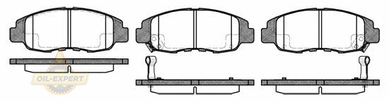 Remsa Колодки тормозные дисковые REMSA 0324.12 - Картинка 1