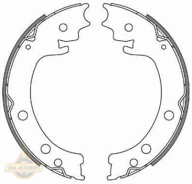 Remsa Колодки тормозные барабанные REMSA 4629.00 - Картинка 1