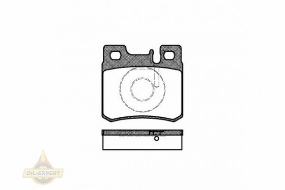 Remsa Колодки тормозные дисковые REMSA 0282.20 - Картинка 1