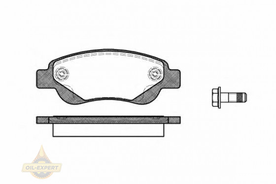 Remsa Колодки тормозные дисковые REMSA 1177.00 - Картинка 1