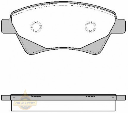 Remsa Колодки тормозные дисковые REMSA 0976.20 - Картинка 1