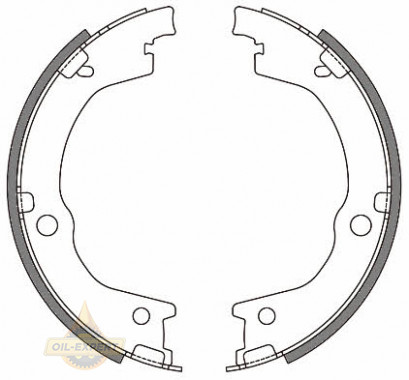 Remsa Колодки тормозные барабанные REMSA 4644.00 - Картинка 1