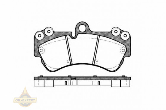 Remsa Колодки тормозные дисковые REMSA 0994.00 - Картинка 1