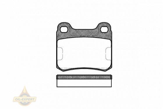 Remsa Колодки тормозные дисковые REMSA 0157.00 - Картинка 1