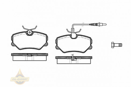 Remsa Колодки тормозные дисковые REMSA 0262.02 - Картинка 1
