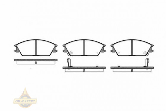 Remsa Колодки тормозные дисковые REMSA 0224.02 - Картинка 1