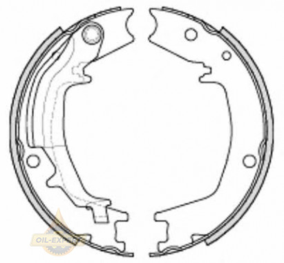 Remsa Колодки тормозные барабанные REMSA 4235.00 - Картинка 1