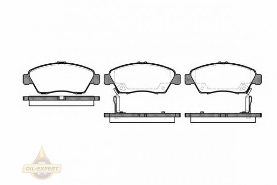 Remsa Колодки тормозные дисковые REMSA 0418.02 - Картинка 1