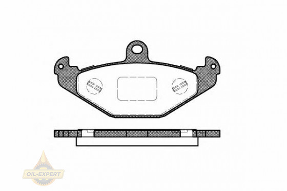 Remsa Колодки тормозные дисковые REMSA 0345.20 - Картинка 1