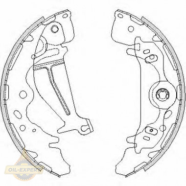 Remsa Колодки тормозные барабанные REMSA 4219.00 - Картинка 1