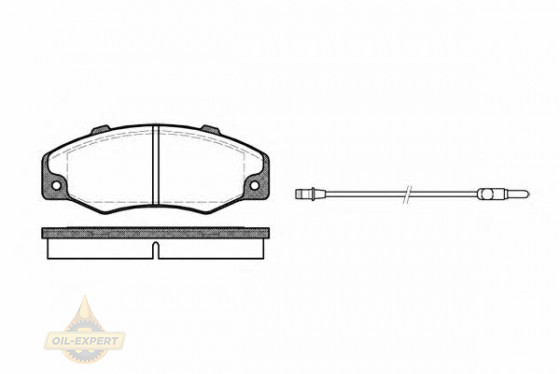 Remsa Колодки тормозные дисковые REMSA 0220.02 - Картинка 1