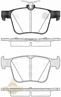 Remsa Колодки тормозные дисковые REMSA 1516.10 - Картинка 1