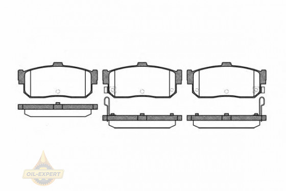 Remsa Колодки тормозные дисковые REMSA 0366.22 - Картинка 1