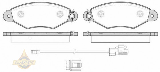 Remsa Колодки тормозные дисковые REMSA 0643.30 - Картинка 1