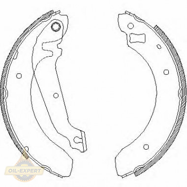 Remsa Колодки тормозные барабанные REMSA 4062.00 - Картинка 1
