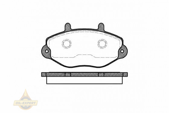 Remsa Колодки тормозные дисковые REMSA 0392.00 - Картинка 1