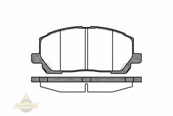 Remsa Колодки тормозные дисковые REMSA 0855.00 - Картинка 1