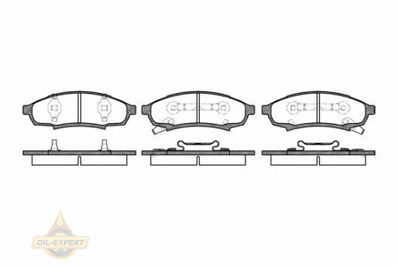 Remsa Колодки тормозные дисковые REMSA 0531.02 - Картинка 1