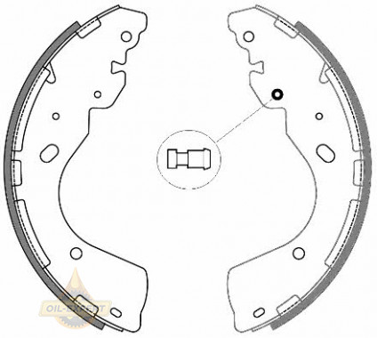 Remsa Колодки тормозные барабанные REMSA 4246.00 - Картинка 1